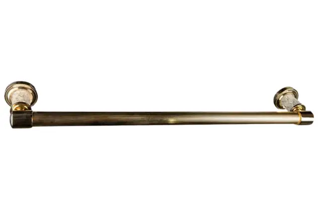 Boheme Murano Cristal Полотенцедержатель 60 см, подвесной, цвет: gold 10902-CRST-G