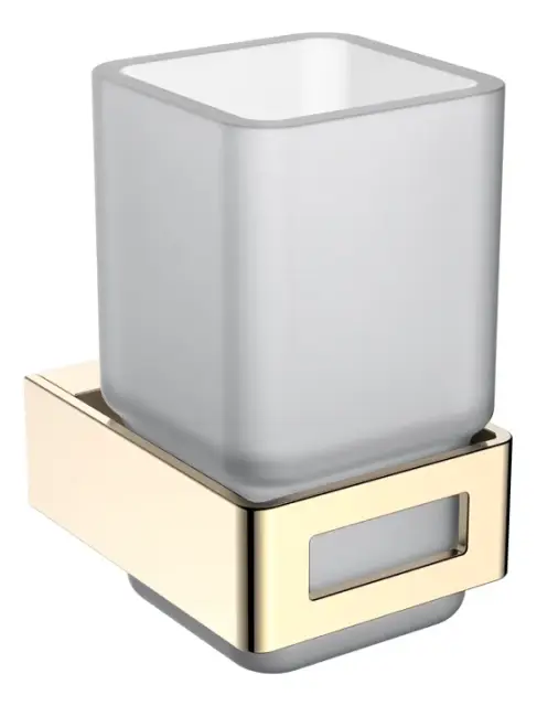 Boheme Q Стакан подвесной, стеклянный полупрозрачный, цвет: gold 10944-G