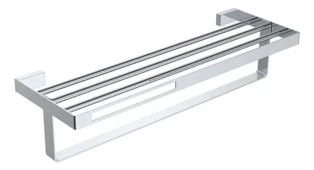 Boheme Q Полка для полотенец 60x23 см, подвесная, цвет: chrome 10947-CR