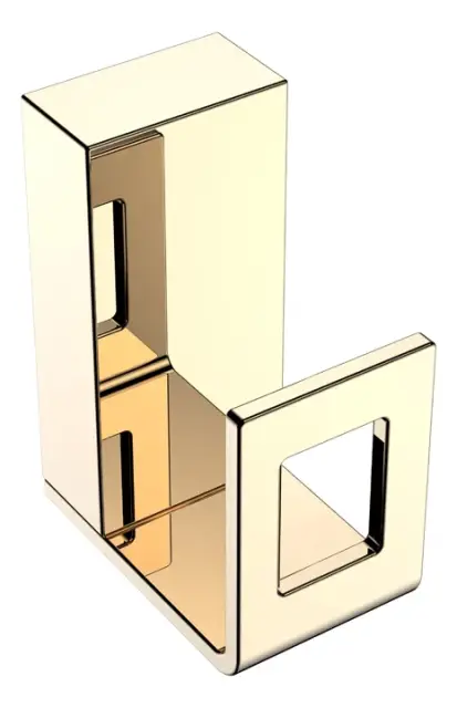 Boheme Q Крючок для полотенца, подвесной, цвет: gold 10946-G