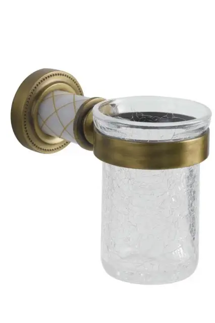 Boheme Murano Стакан подвесной, стеклянный полупрозрачный, цвет: bronze 10904-W-BR