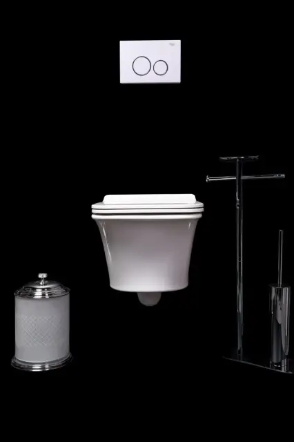 Boheme Mirage Унитаз подвесной 51х37 безободковый, смыв каскадный, цвет: white 965-W