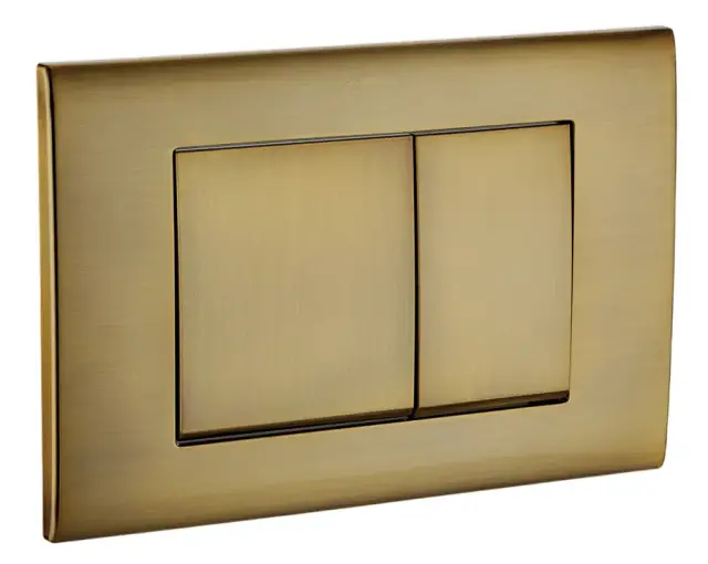 Boheme Кнопка смыва для инсталляции Geberit, пластик, цвет: bronze 654