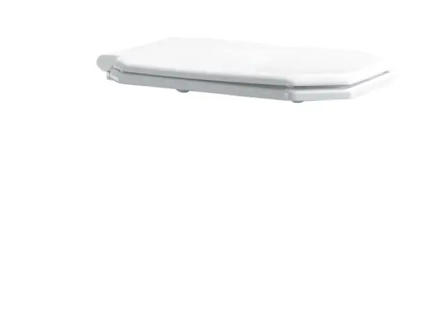 Boheme Vogue Крышка-сиденье для унитаза, с микролифтом, цвет: white 946