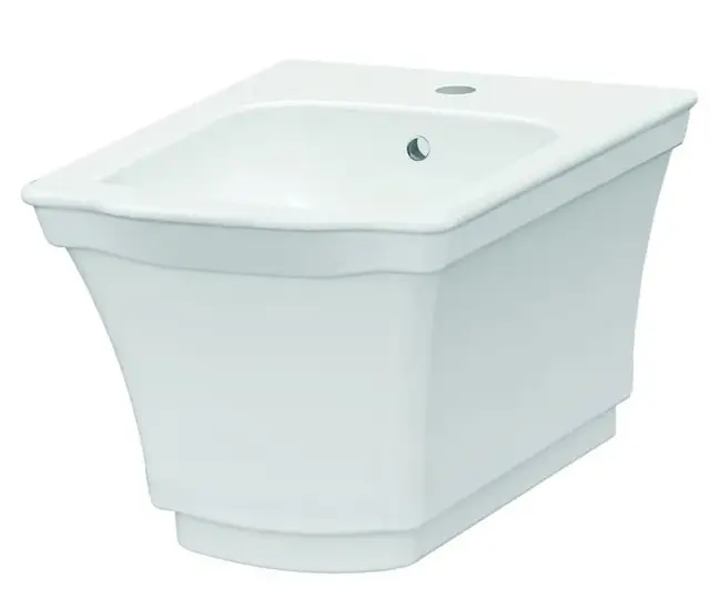 Boheme Hermitage Биде подвесное, 52х37х40h см, 1 отверстие под смеситель, цвет: matt white 953