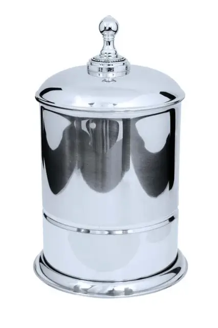 Boheme Brillante Ведро с крышкой напольное, 5 литров, цвет: chrome 10437