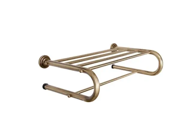 Boheme Medici Полка для полотенец 50,5x31 см, подвесная, цвет: bronze 10627
