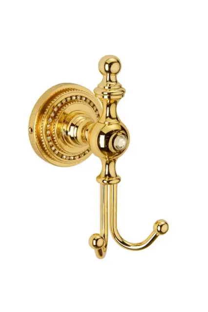 Boheme Imperiale Крючок для полотенец двойной, подвесной, цвет: gold 10406