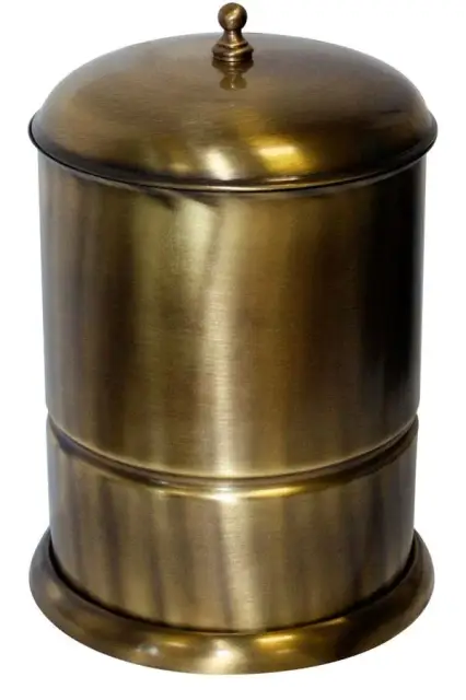 Boheme Medici Ведро с крышкой напольное, 5 литров, цвет: bronze 10608
