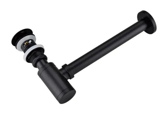 Boheme Сифон для раковины латунный, цвет: black 609-B