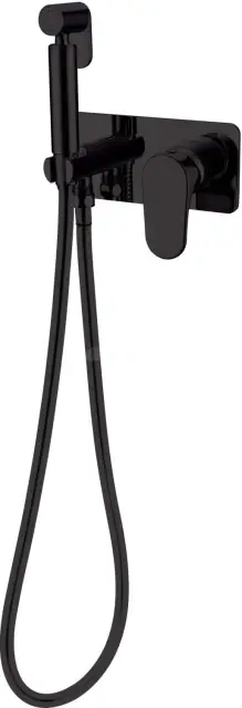Boheme Spectre Гигиенический душ со смесителем и встраиваемой частью, цвет: black 457-B