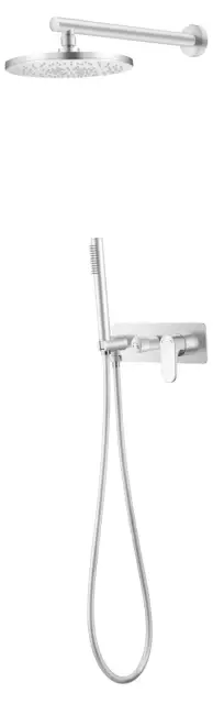 Boheme Spectre Душевой комплект встраиваемый - смеситель, верхний, ручной душ, цвет: matt white 454-MW