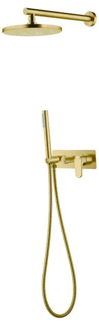 Boheme Spectre Душевой комплект встраиваемый - смеситель, верхний, ручной душ, шланг, цвет: bronze 454-BR