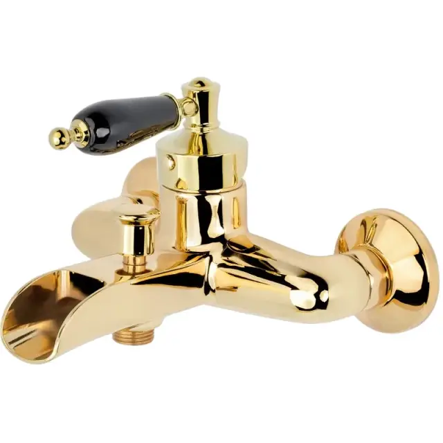 Boheme Vogue Смеситель для ванны, излив каскад, цвет: gold 213-BLC