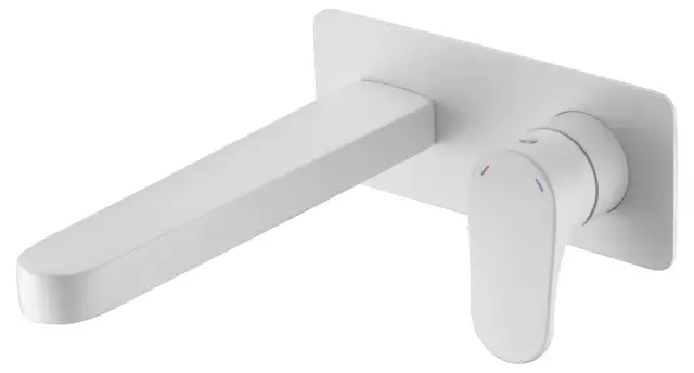 Boheme Spectre Смеситель для раковины встраиваемый, излив, с внутренней частью, цвет: matt white 455-MW