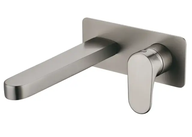 Boheme Spectre Смеситель для раковины встраиваемый, излив, с внутренней частью, цвет: nickel brush 455-NB