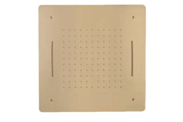 Boheme Shower Потолочный душ 60 см каскадный, 2 вида струи, цвет: matt gold 428-MG