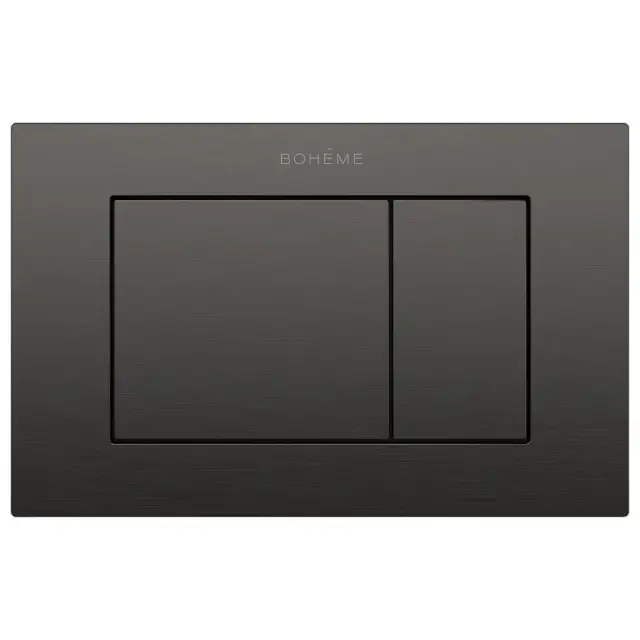 Boheme Кнопка смыва для инсталляции Geberit, нержавеющая сталь, цвет: gun metall 650/2-GM