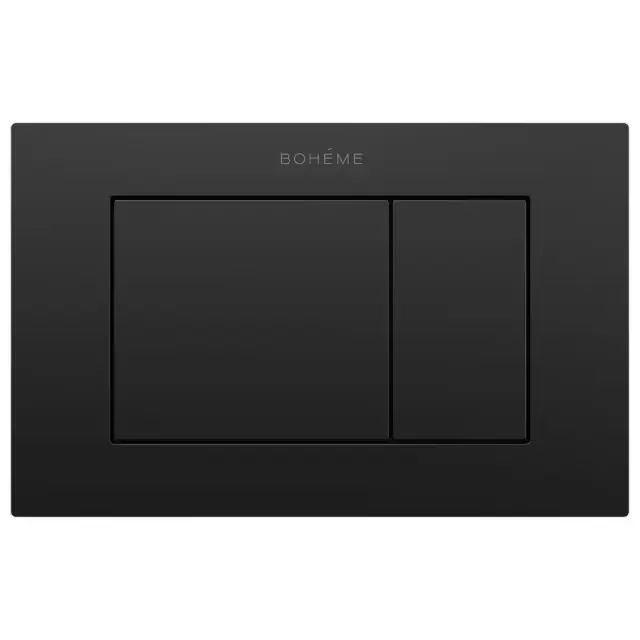 Boheme Кнопка смыва для инсталляции Geberit, нержавеющая сталь, цвет: black 650/2-B