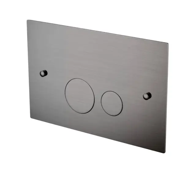 Boheme Кнопка смыва для унитаза, латунная, цвет: gun metall 648-GM