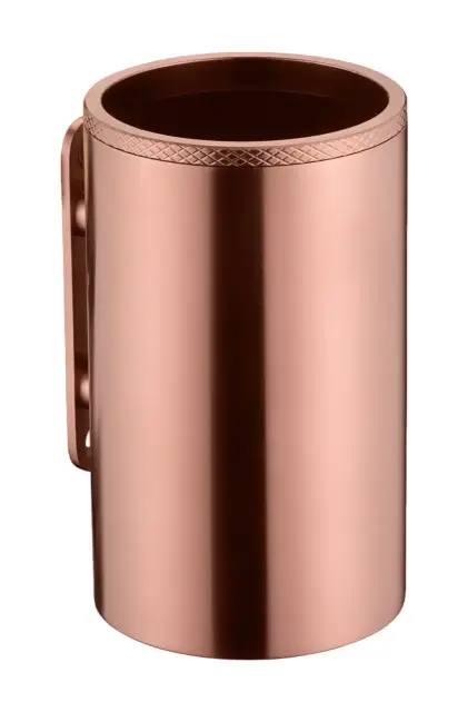 Boheme Uno Стакан для зубных щеток подвесной, латунный, цвет: copper brushed 10982-CB