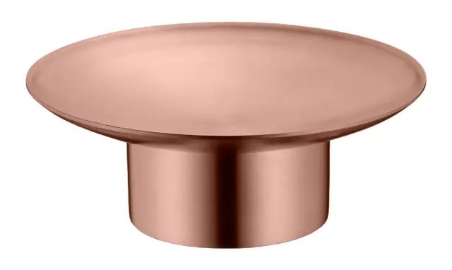 Boheme Uno Мыльница с латунной чашей, настольная, цвет: copper brushed 10981-CB