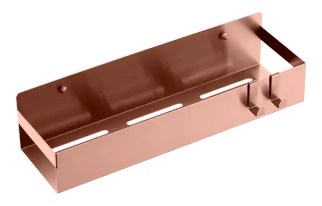 Boheme Полка подвесная 35 см с 2-мя крючками, цвет: copper brushed 10965-CB