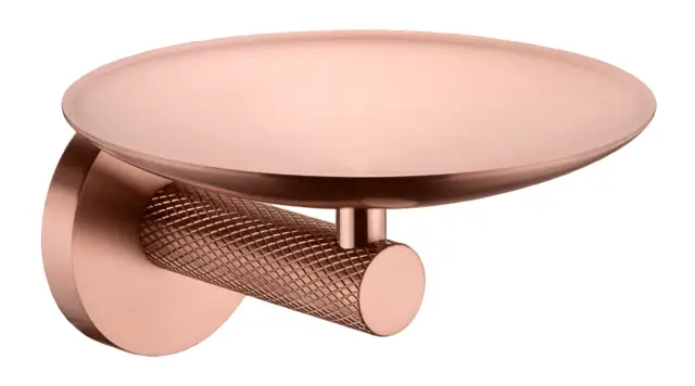 Boheme Uno Мыльница с латунной чашей, подвесная, цвет: copper brushed 10973-CB