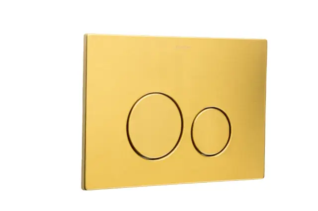 Boheme Кнопка смыва для инсталляции Geberit, нержавеющая сталь, цвет: brushed bronze 649-BRB