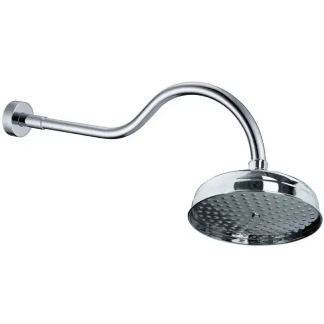 Boheme Brillante Верхний душ 20,8 см, 1 вид струи, кронштейн настенный 44,5 см, цвет: chrome 415