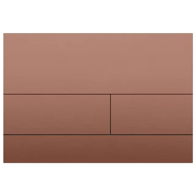 Boheme Кнопка смыва для инсталляции Tece, 2 режима, нержавеющая сталь, цвет: brushed bronze 670-BRB