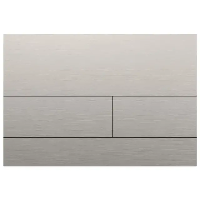 Boheme Кнопка смыва для инсталляции Tece, 2 режима, нержавеющая сталь, цвет: nickel brush 670-NB