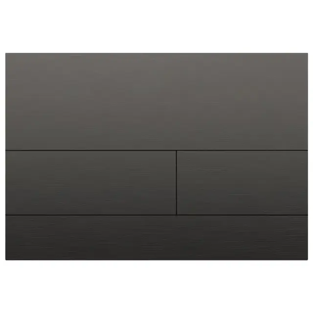 Boheme Кнопка смыва для инсталляции Tece, 2 режима, нержавеющая сталь, цвет: gun metall 670-GM