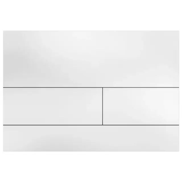 Boheme Кнопка смыва для инсталляции Tece, 2 режима, нержавеющая сталь, цвет: matt white 670-MW