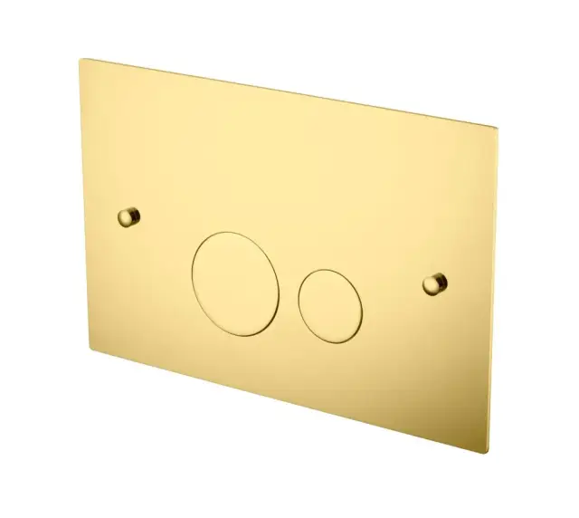 Boheme Кнопка смыва для инсталляции, 2 режима, латунь, цвет: gold 648-G