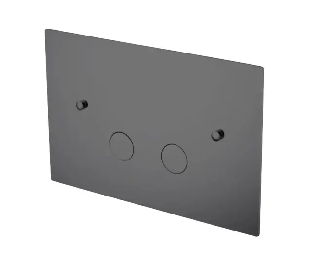 Boheme Кнопка смыва для инсталляции Geberit, 2 режима, латунь, цвет: shine gun metall 647-SGM