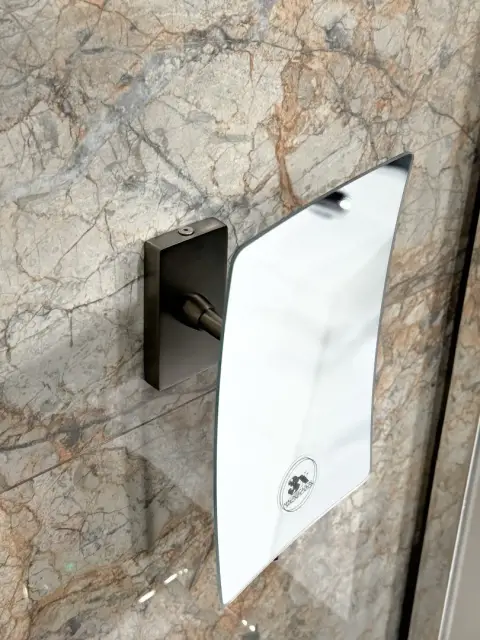 Boheme Modern Косметическое зеркало подвесное, 3-х увеличение, без подсветки, цвет: gun metall 506-GM