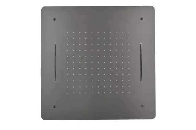 Boheme Потолочный душ 60 см, встраиваемый, с 2 видами струи, цвет: gun metall 428-GM