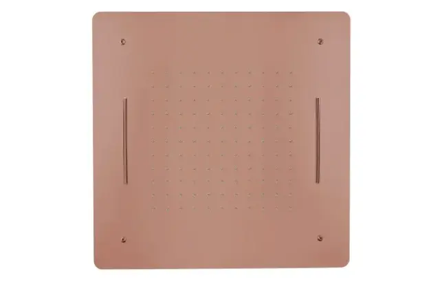 Boheme Потолочный душ 60 см, встраиваемый, с 2 видами струи, цвет: copper brushed 428-CB