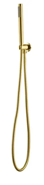 Boheme Uno Душевой гарнитур: душевая лейка, подключение с держателем, шланг 150 см, цвет: gold 422-SET-G