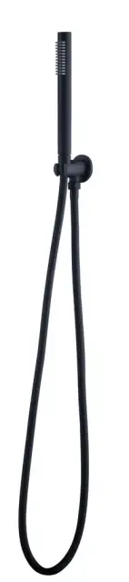 Boheme Uno Душевой гарнитур: душевая лейка, подключение с держателем, шланг 150 см, цвет: black 422-SET-B