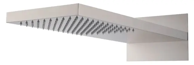 Boheme Fusion Верхний душ 23x55 см, с 1 видом струи, цвет: nickel brush 419-NB