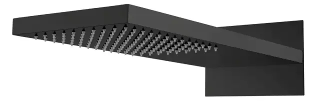 Boheme Fusion Верхний душ 23x55 см, с 1 видом струи, цвет: black 419-B