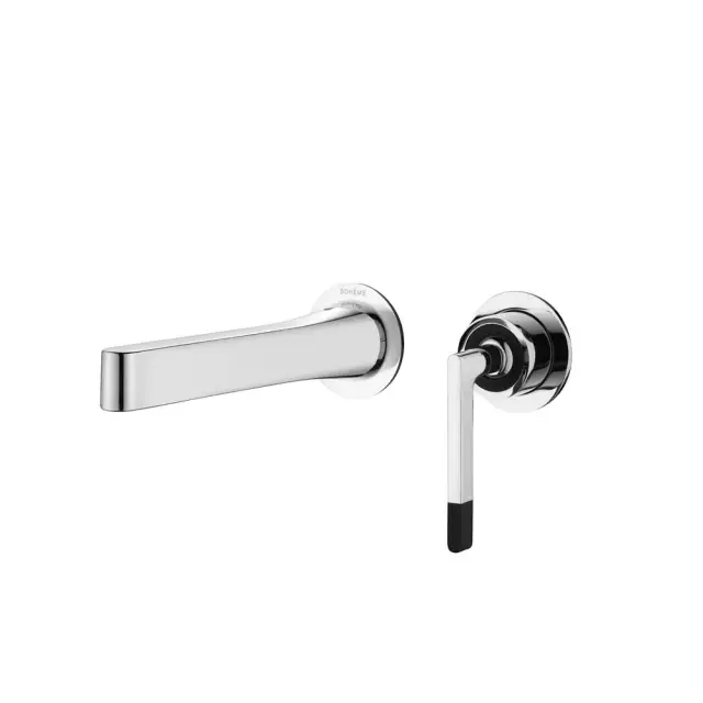 Boheme Duo Смеситель для раковины встраиваемый, с внутренней частью, излив 22,1 см, цвет: chrome 165-CR