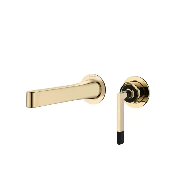 Boheme Duo Смеситель для раковины встраиваемый, с внутренней частью, излив 22,1 см, цвет: gold 165-G