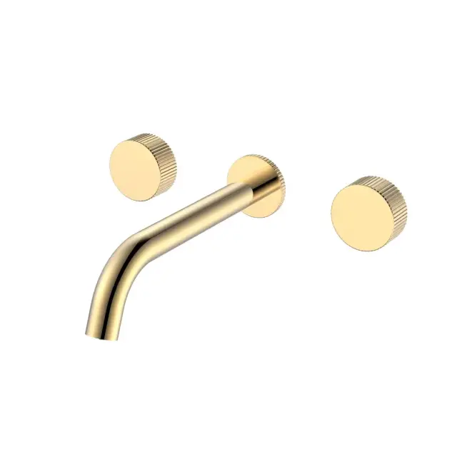 Boheme Stick Linea Смеситель для раковины встраиваемый, с внутрен. частью, излив 20,2 см, цвет: gold 152-2-G.3