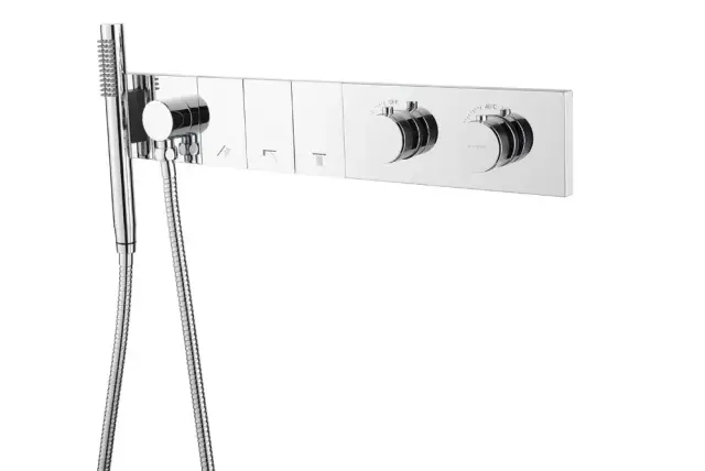 Boheme Zodiac Термостат для душа встраиваемый, на 3 потребителя, с внутренней частью, цвет: chrome 133-SYS-CR