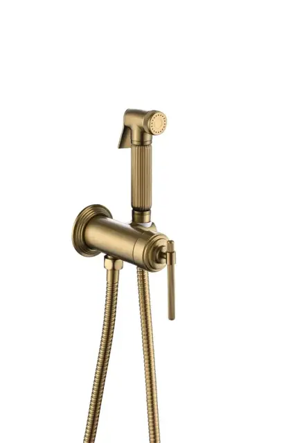 Boheme Eterna Гигиенический душ со смесителем и встраиваемой частью, цвет: bronze 177-BR