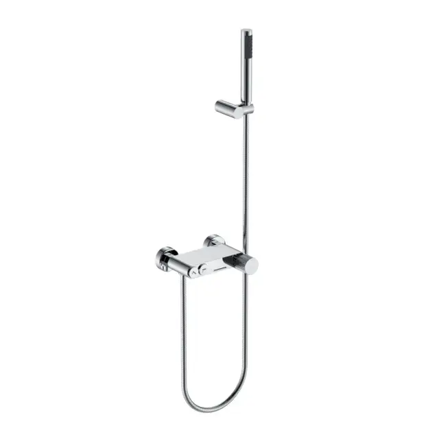 Boheme Stick Linea Смеситель для ванны с душевым комплектом: ручной душ, шланг, держ. цвет:chrome 123-CRCR.3