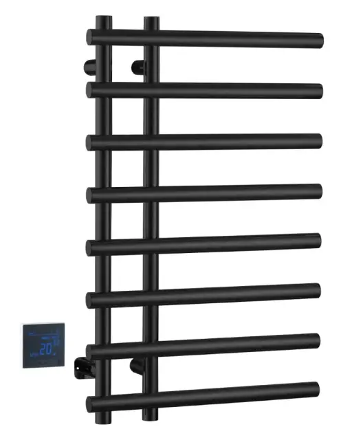 Boheme Uno Spirale Полотенцесушитель электрический 50x80h см, цвет: black 722-B